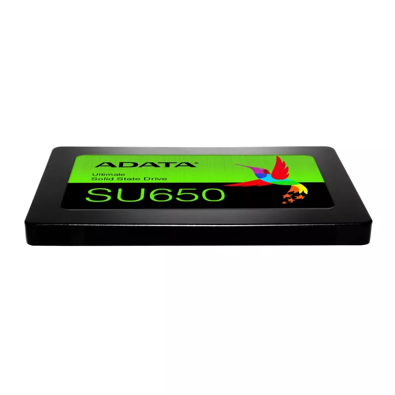 2,5 col. SATA III SSD ADATA SU650 960 GB — 520 MB/s skaitymo, 450 MB/s rašymo, SLC spartinančioji atmintinė