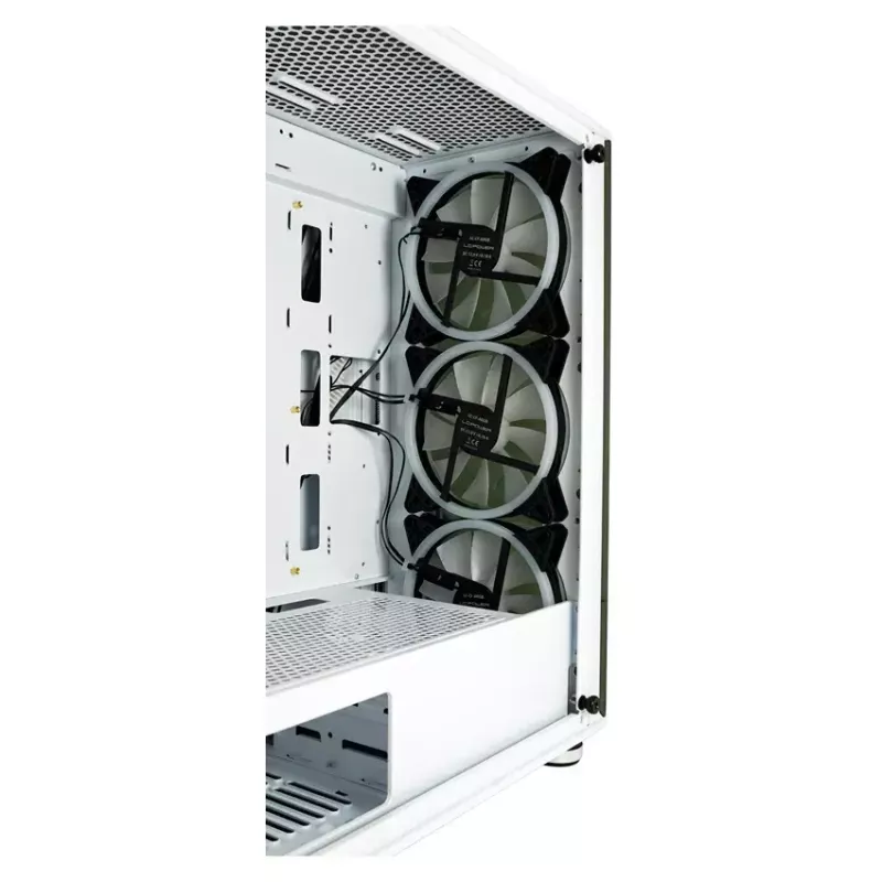Korpusas PC LC-Power Gaming 803W Midi Tower, juoda, balta