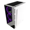 Korpusas PC LC-Power Gaming 803W Midi Tower, juoda, balta