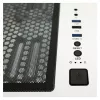 Korpusas PC LC-Power Gaming 803W Midi Tower, juoda, balta