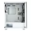 Korpusas PC LC-Power Gaming 803W Midi Tower, juoda, balta