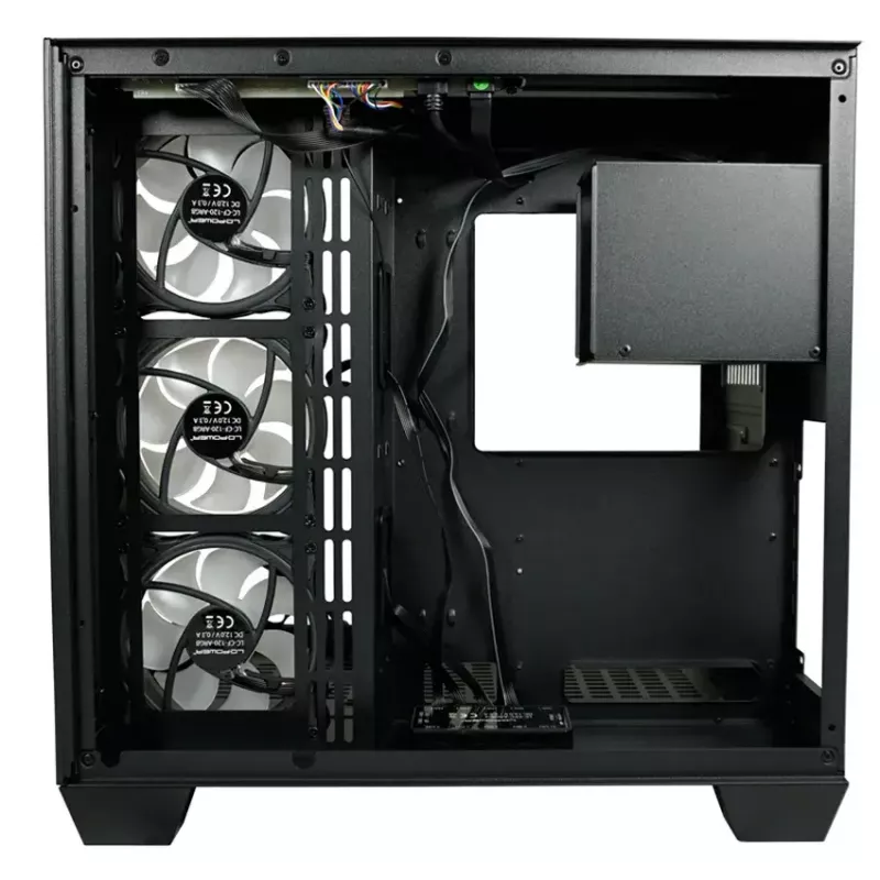 PC korpusas LC-Power 809B Midi Tower juodas