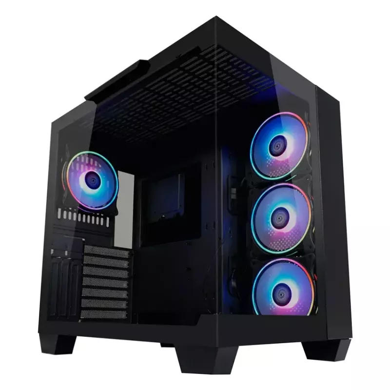 PC korpusas LC-Power 809B Midi Tower juodas