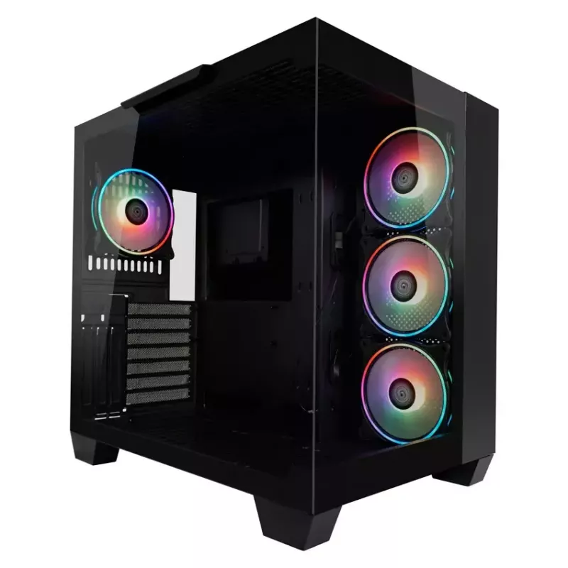 PC korpusas LC-Power 809B Midi Tower juodas