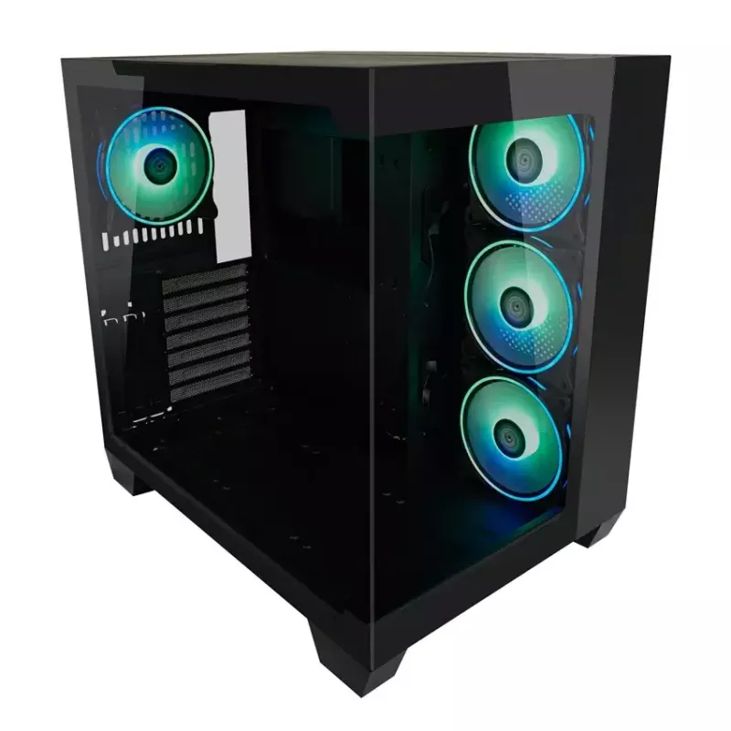 PC korpusas LC-Power 809B Midi Tower juodas