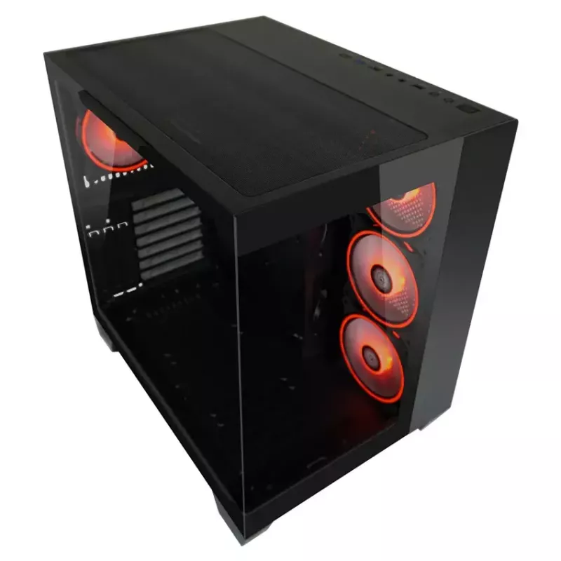 PC korpusas LC-Power 809B Midi Tower juodas
