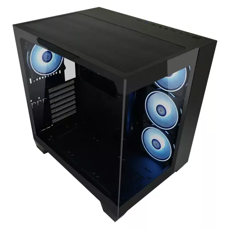 PC korpusas LC-Power 809B Midi Tower juodas