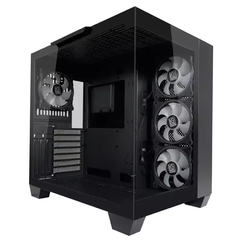 PC korpusas LC-Power 809B Midi Tower juodas