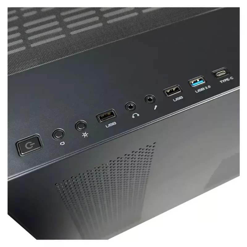 PC korpusas LC-Power 809B Midi Tower juodas