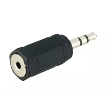 jungčių adapteris Microconnect AUDALX 3,5 mm į 2,5 mm juodas