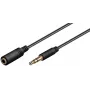 Microconnect AUDLG05G garso kabelis 0,5 m 3,5 mm juodas