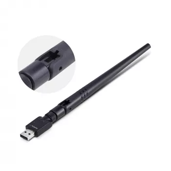 StarTech.com USB Bluetooth 5.3 Class 1 Adapter Dongle, skirtas kompiuteriams / nešiojamiesiems kompiuteriams, ilgo nuotolio ryšys klaviatūrai, pelei, garso transliavimui ir PAN tinklui, Windows / Linux