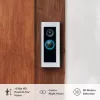 Vaizdo domofono sistema RING B0B2BNM4PV — belaidė, maks. 1920×1080 vaizdo raiška, nikelio apdaila, Wi‑Fi (802.11b/g/n/ax)