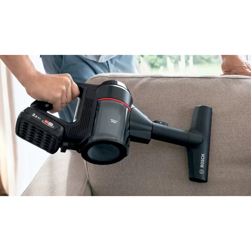 Bosch BCS712XXL belaidis siurblys/elektrinis šepetys Baterija Sausas Be maišelio 0,3 L Juodas 3 Ah