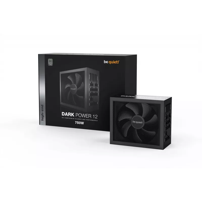 be quiet DARK POWER 12 750W maitinimo blokas 20+4 kontaktų ATX ATX Juodas