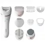 Philips Epilator Series 8000 BRE740/10 drėgnam ir sausam epiliavimui skirtas epiliatorius