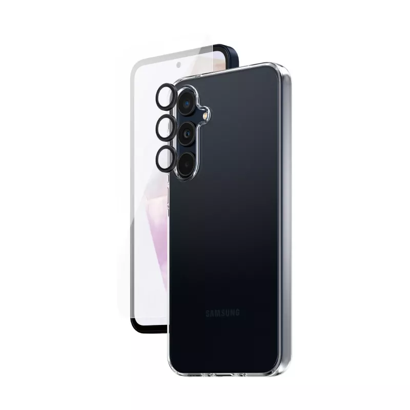 PanzerGlass SAFE. by ® 3-in-1 apsaugos rinkinys Samsung Galaxy A35 5G