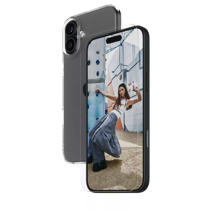 PanzerGlass SAFE. by ® 2-in-1 apsaugos rinkinys iPhone '24 6.7 col.