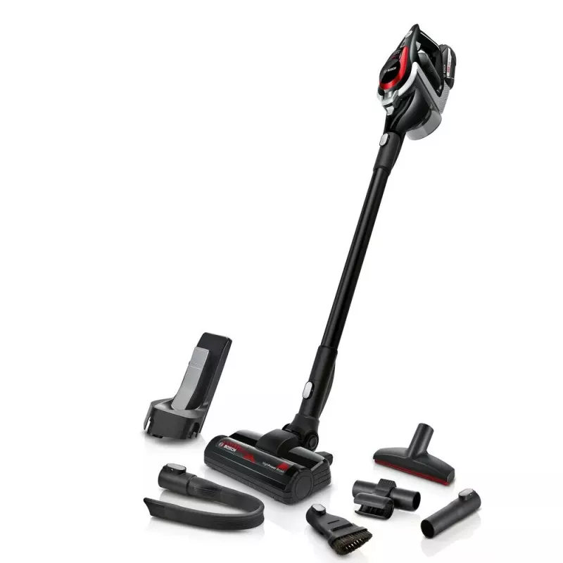 Bosch BSS81POW1 belaidis dulkių siurblys / elektrinis šluostiklis Baterija Sausas Juodas 5 Ah