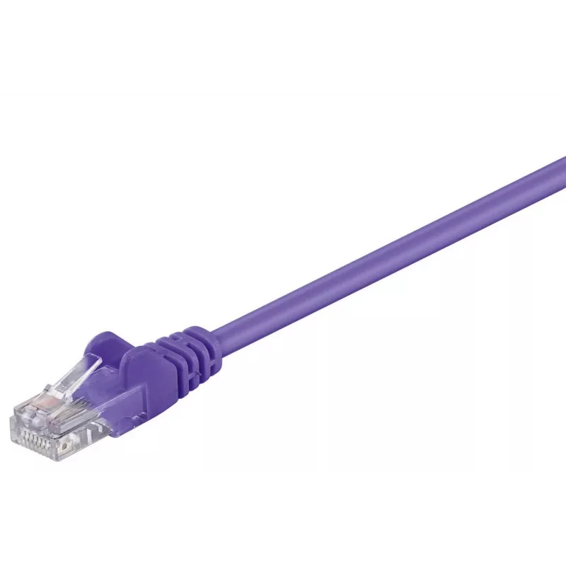 Microconnect B-UTP503P tinklo kabelis violetinis 3 m Cat5e U/UTP (UTP)