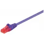 Microconnect B-UTP60025P tinklo kabelis violetinės spalvos 0,25 m Cat6 U/UTP (UTP)