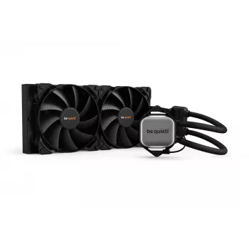 be quiet Pure Loop 280mm All In One CPU vandens aušinimas, 2 X 140mm PWM ventiliatorius, Intel lizdui: 1200 / 2066 / 115X / 2011(-3) square ILM; AMD lizdui: AMD: AM4 / AM3(+)