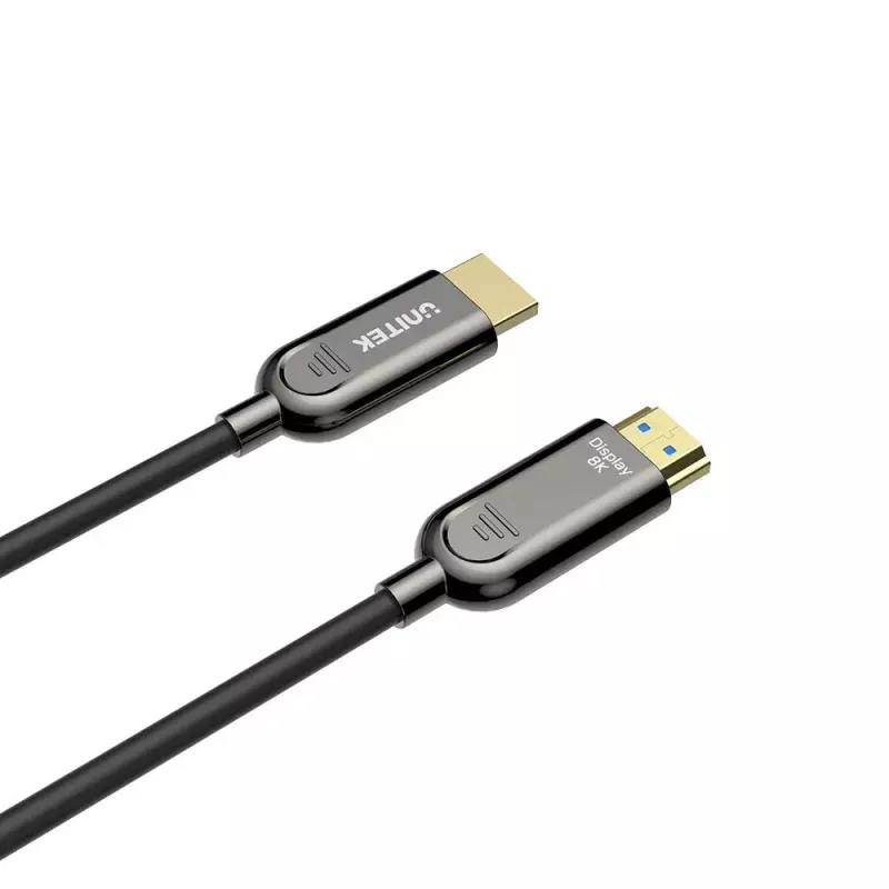 HDMI laidas Unitek C11085GY01-20M 20 m HDMI 2.1 48 Gbit/s 4K@144Hz 8K@60Hz juodas