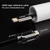HDMI laidas Unitek C11085GY01-20M 20 m HDMI 2.1 48 Gbit/s 4K@144Hz 8K@60Hz juodas