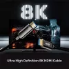 HDMI laidas Unitek C11085GY01-20M 20 m HDMI 2.1 48 Gbit/s 4K@144Hz 8K@60Hz juodas