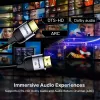 HDMI laidas UNITEK C11086GY01-2M 2m 48 Gbit/s ARC juoda pilka
