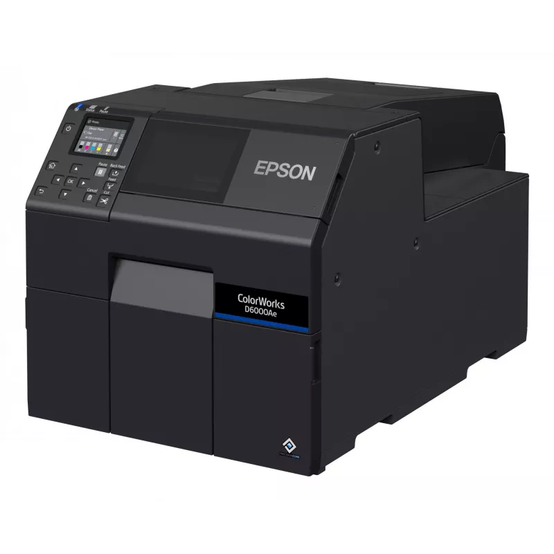 Epson ColorWorks D6000Ae etikečių spausdintuvas Terminis pernešimas Spalvota 1200 x 1200 DPI 119 mm/sek Laidinis Ethernet LAN