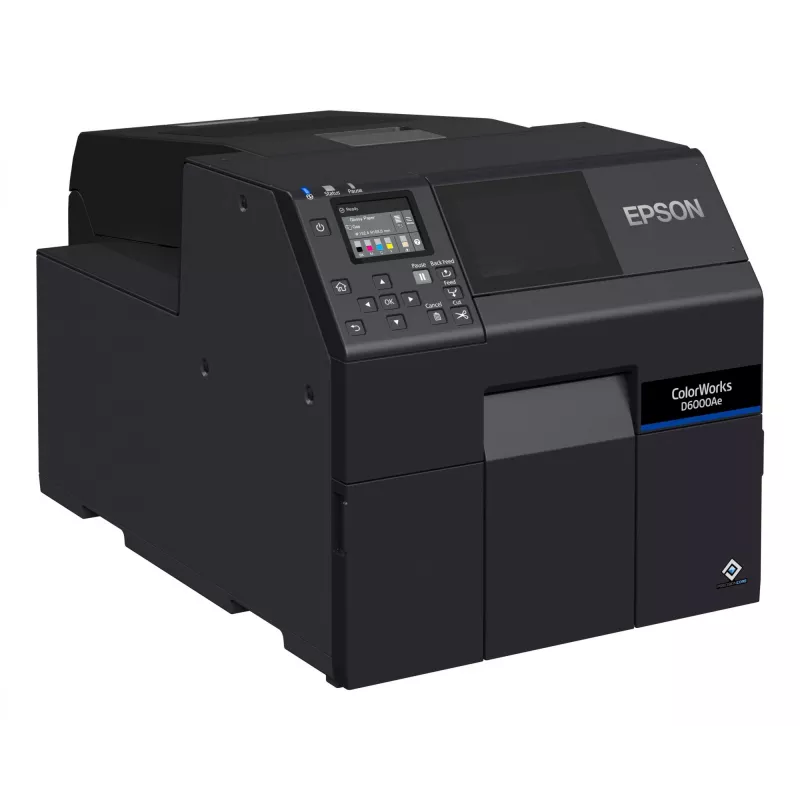 Epson ColorWorks D6000Ae etikečių spausdintuvas Terminis pernešimas Spalvota 1200 x 1200 DPI 119 mm/sek Laidinis Ethernet LAN