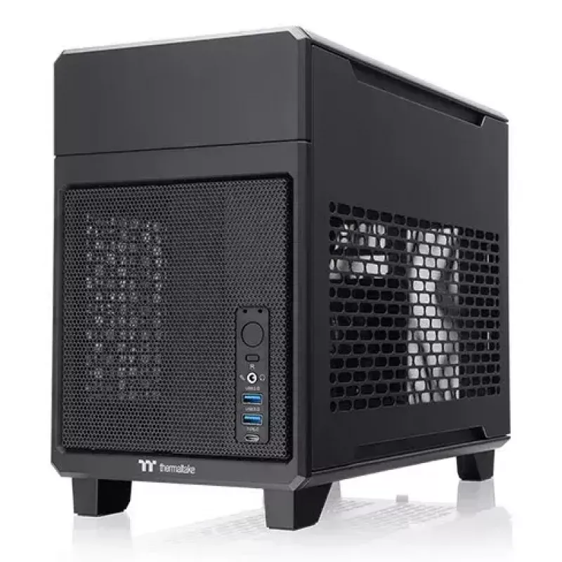 PC korpusas Thermaltake TR100 Mini Tower Juoda