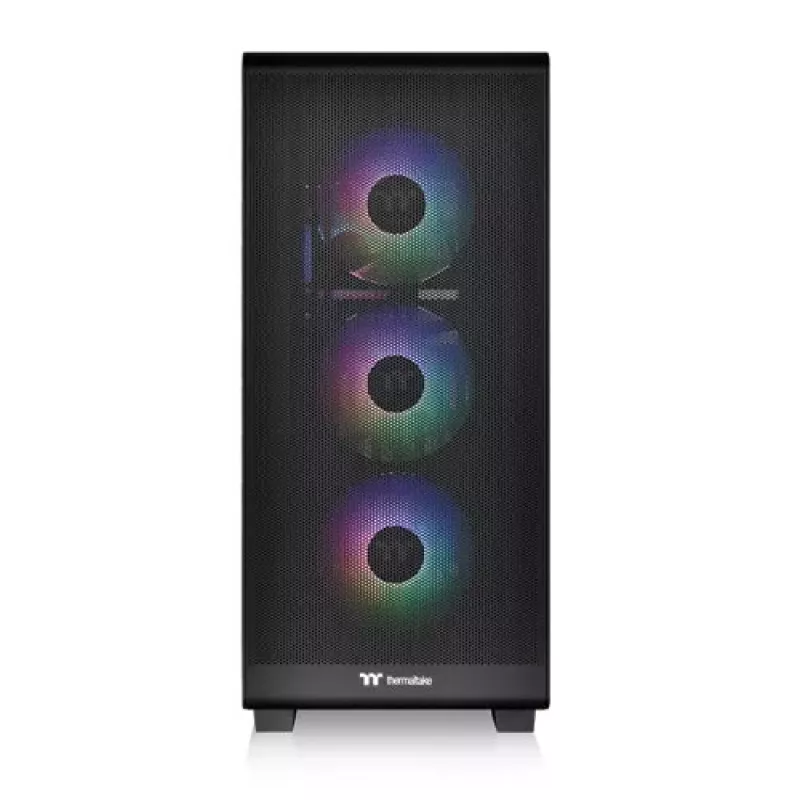 PC korpusas Thermaltake S250 TG Midi Tower juodas