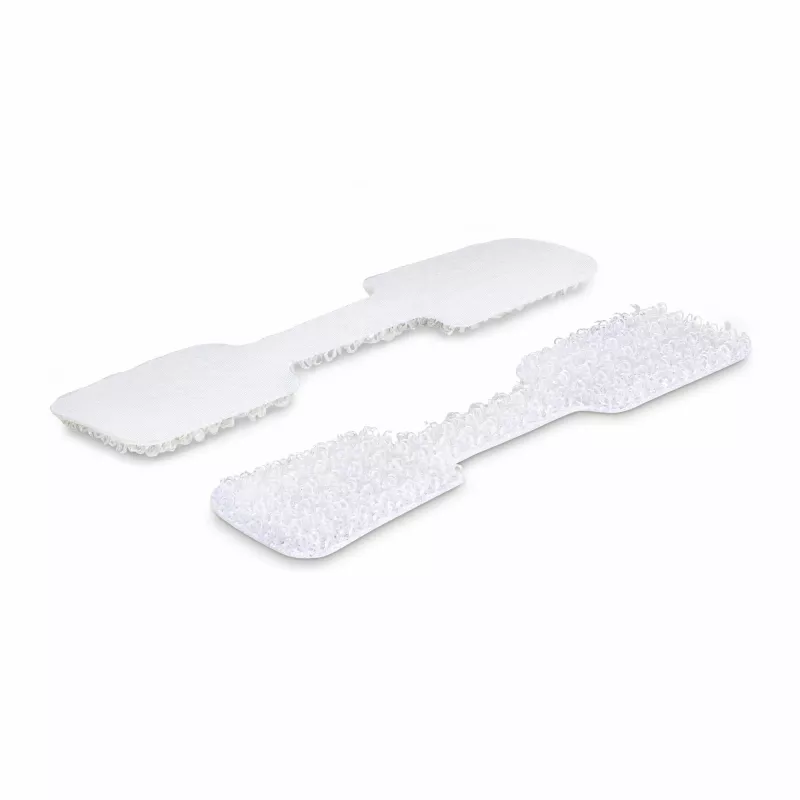 StarTech.com 3,5 col. (9 cm) kabelių etiketės, 100 vnt. pakuotė, baltos, užkabinamos kabelių žymos, užrašomos laidų etiketės kabelių valdymui, laidų identifikavimo žymos
