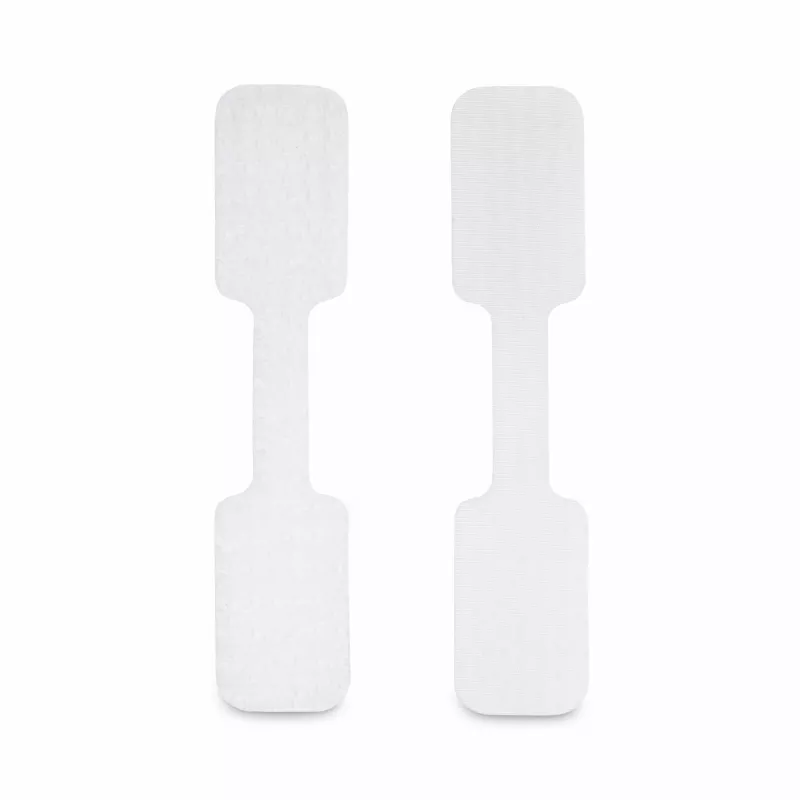 StarTech.com 3,5 col. (9 cm) kabelių etiketės, 100 vnt. pakuotė, baltos, užkabinamos kabelių žymos, užrašomos laidų etiketės kabelių valdymui, laidų identifikavimo žymos