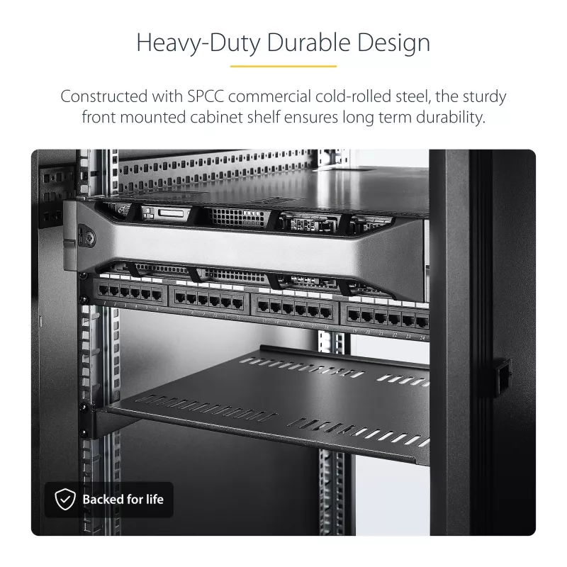 StarTech.com CABSHELF116V2PK stovo priedas Stovo lentyna
