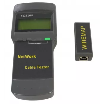 Microconnect CAB-TEST2 tinklo kabelių testeris Juodas