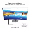 CLUB3D USB Type C + HDMI™ + MiniDisplayPort™ 1.2 to HDMI™ 4K60Hz HDR M/M aktyvus adapteris 32AWG