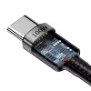 Baseus Cafule USB kabelis USB 2.0 2 m USB C Juodas