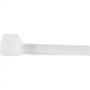StarTech.com 8 colių (20 cm) kabelių raiščiai – 1/8 colio (4 mm) pločio, 2-1/8 colio (55 mm) ryšulio skersmuo, 50 svarų (22 kg) tempimo stipris, nailoniniai savaime užsifiksuojantys užtraukiami raiščiai lenktu antgaliu – 94V-2/UL sąraše, 100 vnt. pakuotė – balta