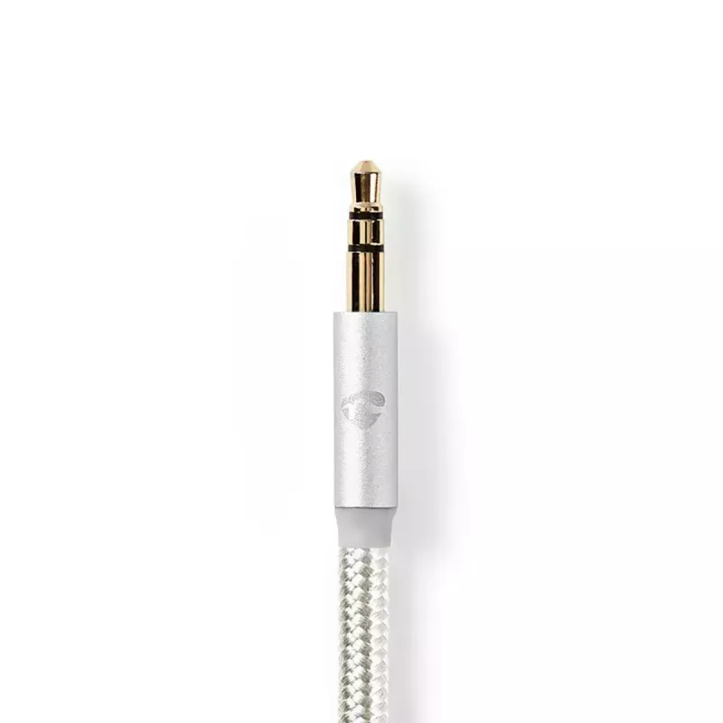 Nedis CCTB39940AL10 Lightning laidas 1 m aliuminis 3,5 mm jungtis