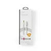 Nedis CCTB39940AL10 Lightning laidas 1 m aliuminis 3,5 mm jungtis