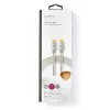 USB laidas Nedis CCTB60800AL20 USB 2.0 2 m USB C sidabrinis