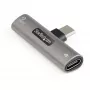 StarTech.com USB C garso ir įkrovimo adapteris – USB-C garso adapteris su USB-C ausinių / laisvų rankų įrangos prievadu ir 60 W USB Type-C maitinimo perdavimo pralaidiniu įkrovikliu – USB-C telefonams / planšetėms / nešiojamiesiems kompiuteriams