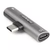 StarTech.com USB C garso ir įkrovimo adapteris – USB-C garso adapteris su USB-C ausinių / laisvų rankų įrangos prievadu ir 60 W USB Type-C maitinimo perdavimo pralaidiniu įkrovikliu – USB-C telefonams / planšetėms / nešiojamiesiems kompiuteriams