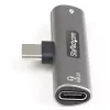 StarTech.com USB C garso ir įkrovimo adapteris – USB-C garso adapteris su USB-C ausinių / laisvų rankų įrangos prievadu ir 60 W USB Type-C maitinimo perdavimo pralaidiniu įkrovikliu – USB-C telefonams / planšetėms / nešiojamiesiems kompiuteriams