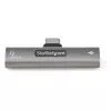 StarTech.com USB C garso ir įkrovimo adapteris – USB-C garso adapteris su USB-C ausinių / laisvų rankų įrangos prievadu ir 60 W USB Type-C maitinimo perdavimo pralaidiniu įkrovikliu – USB-C telefonams / planšetėms / nešiojamiesiems kompiuteriams