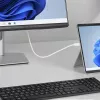 StarTech.com 6 pėdų (2 m) USB-C į DisplayPort 1.2 laidas, dvikryptis, 4K 60 Hz, baltas vaizdo adapterio laidas, skirtas Apple MacBook Pro / Air M1 M2 M3 M4, Mac Mini / Studio, Thunderbolt suderinamas