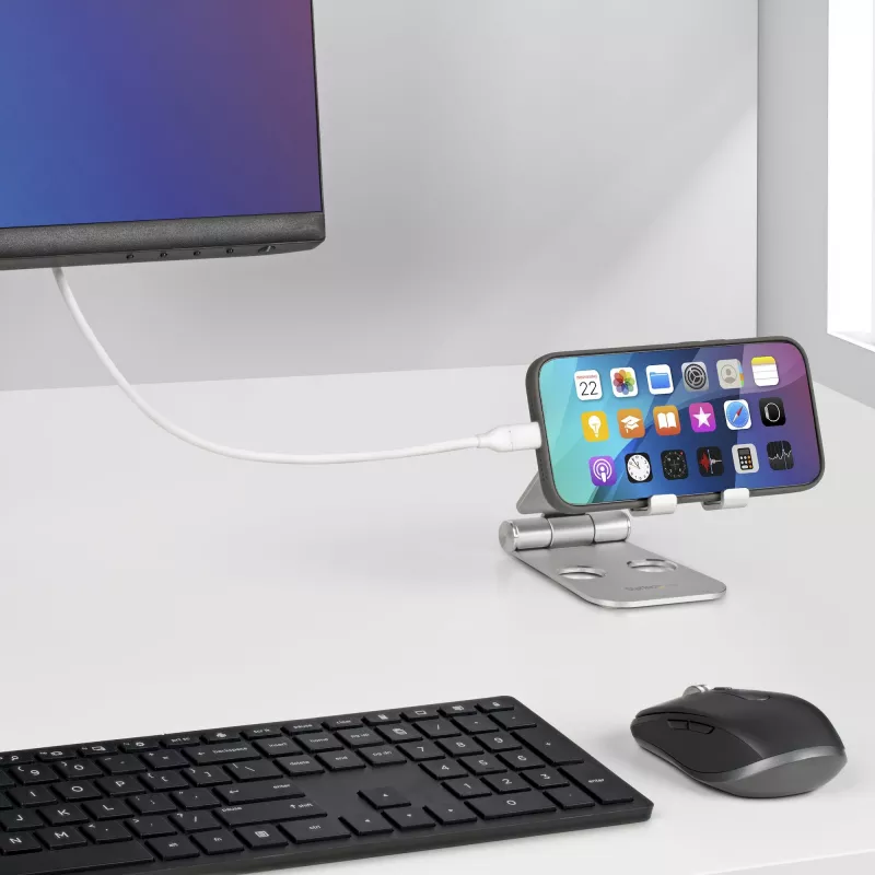 StarTech.com 6 pėdų (2 m) USB-C į DisplayPort 1.2 laidas, dvikryptis, 4K 60 Hz, baltas vaizdo adapterio laidas, skirtas Apple MacBook Pro / Air M1 M2 M3 M4, Mac Mini / Studio, Thunderbolt suderinamas